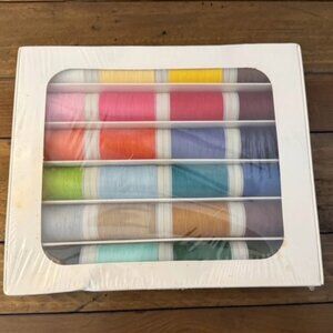 Melrose Thread 50 Weight 3 Ply 100% Polyester Sewing Thread 24 Spools